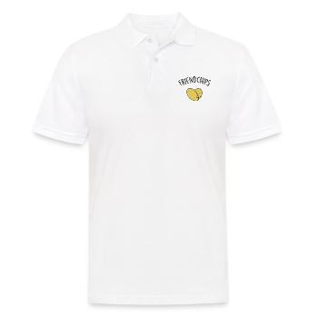 Friendchips - Polo Homme - blanc - Devant - Kai (181cm)