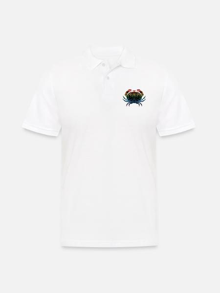 Crabe - Polo Homme - blanc