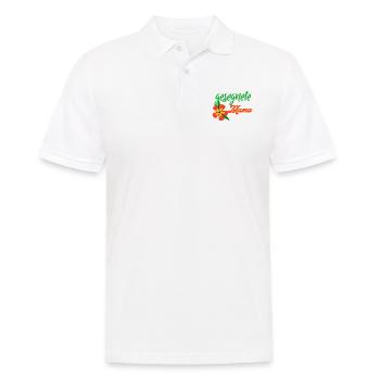 Gesegnete Mama - Männer Poloshirt - Weiß - Vorne - Kai (181cm)