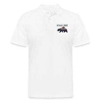 Wandern Campen Camping Outdoor Wandertour Wanderer - Männer Poloshirt - Weiß - Vorne - Kai (181cm)