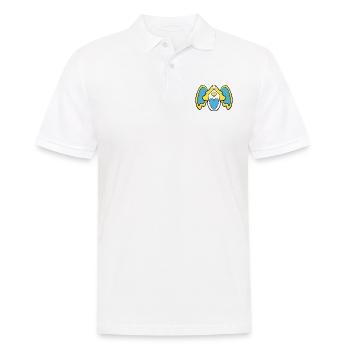 Ange de la paix - Polo Homme - blanc - Devant - Kai (181cm)