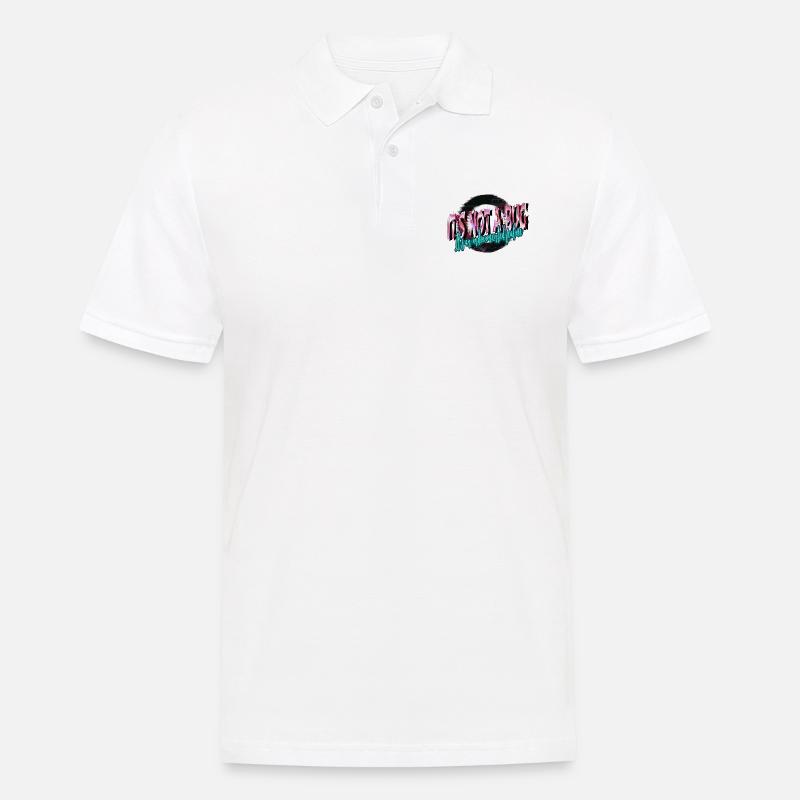 internet joke programming grandmother statement - Männer Poloshirt - Weiß