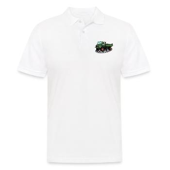 Unimog - Oldtimer - Offroad - Universal motor device - Men's Polo Shirt - white - Front - Kai (181cm)