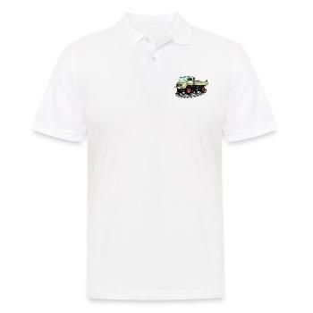 Unimog - Oldtimer - Offroad - Universal motor device - Men's Polo Shirt - white - Front - Kai (181cm)