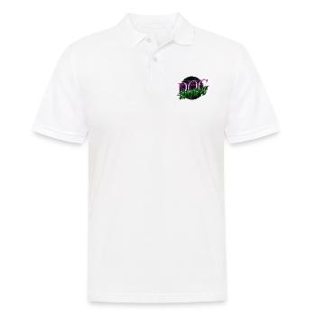 dog pet golden retriever animal shelter - Männer Poloshirt - Weiß - Vorne - Kai (181cm)