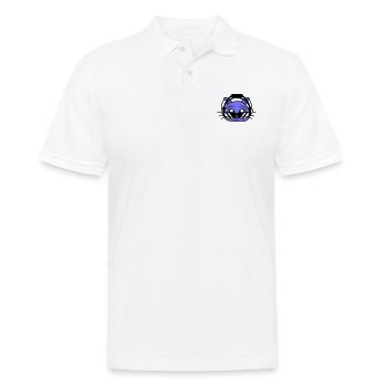 DJ Cat Face Kitten Pet Head - Polo Homme - blanc - Devant - Kai (181cm)
