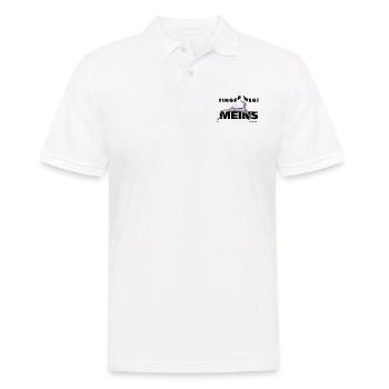 Meins - Men's Polo Shirt - white - Front - Kai (181cm)