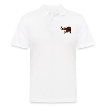 ast arbre paresseux se détendre muede se détendre haengen - Polo Homme - blanc - Devant - Kai (181cm)