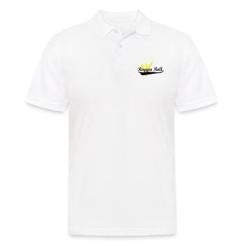 Roggen Roll - Männer Poloshirt - Weiß - Vorne - Kai (181cm)