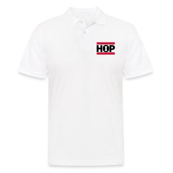 hiphop - Men's Polo Shirt - white - Front - Kai (181cm)