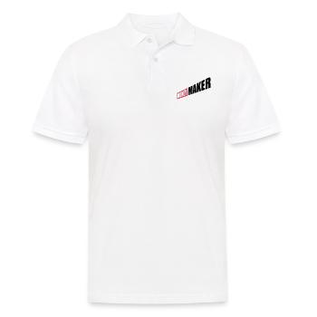 Entrepreneur Money Maker Logo - Men's Polo Shirt - white - Front - Kai (181cm)