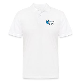 Haifisch Thunfisch - Männer Poloshirt - Weiß - Vorne - Kai (181cm)