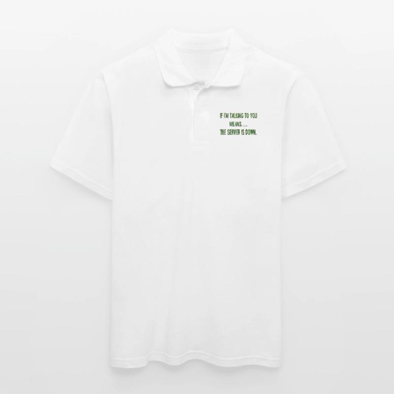 Hacking Hacking Hacker Hacker Computer Cybersicherheit Männer Poloshirt