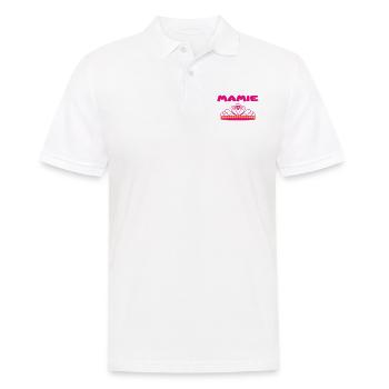 MAMIE - Polo Homme - blanc - Devant - Kai (181cm)