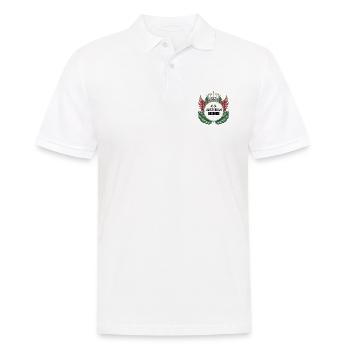 Amsterdam 2024 Team - Männer Poloshirt - Weiß - Vorne - Kai (181cm)