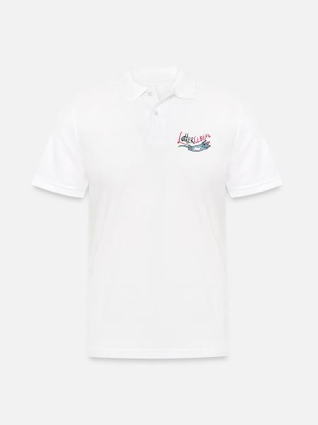 Lotterleben Zwo - Männer Poloshirt - Weiß