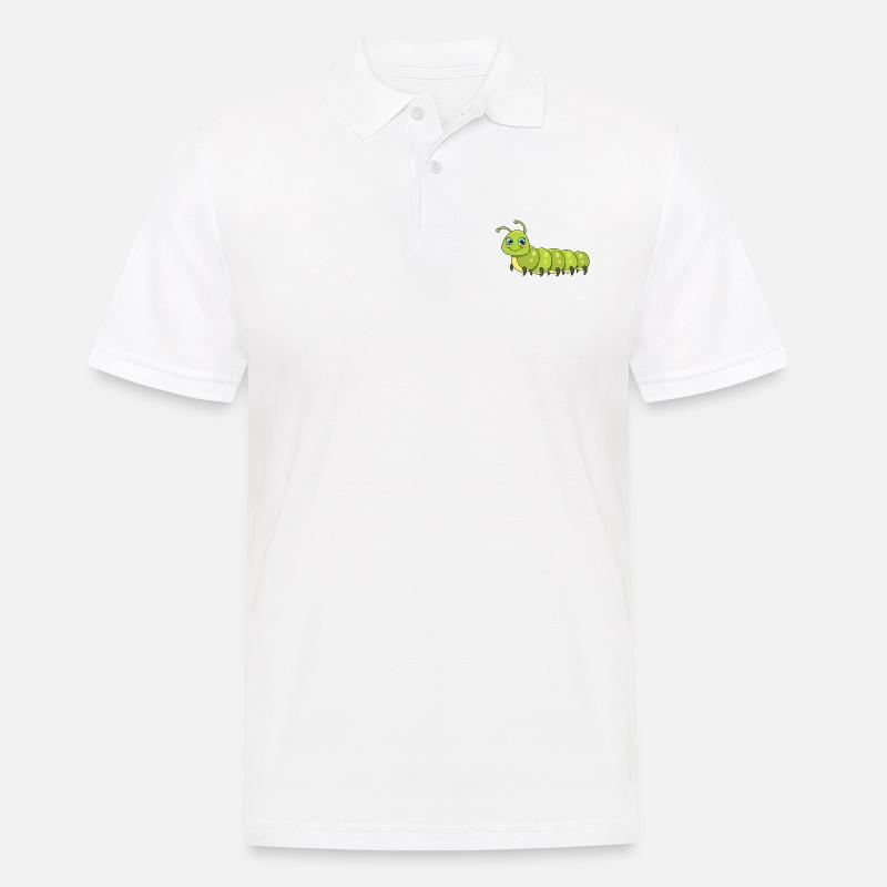 Bruco - Polo da uomo - bianco