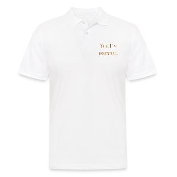 essentiel - Polo Homme - blanc - Devant - Kai (181cm)
