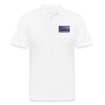 Lila Winter - Männer Poloshirt - Weiß - Vorne - Kai (181cm)
