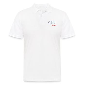 Tauchen - Männer Poloshirt - Weiß - Vorne - Kai (181cm)