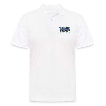Ville de Sydney - Polo Homme - blanc - Devant - Kai (181cm)