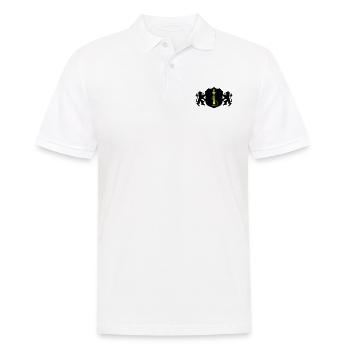 Armoiries symbole narguilé - Polo Homme - blanc - Devant - Kai (181cm)