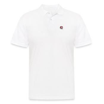 I Heart My Wife at Vintage Tattoo Style - Polo Homme - blanc - Devant - Kai (181cm)