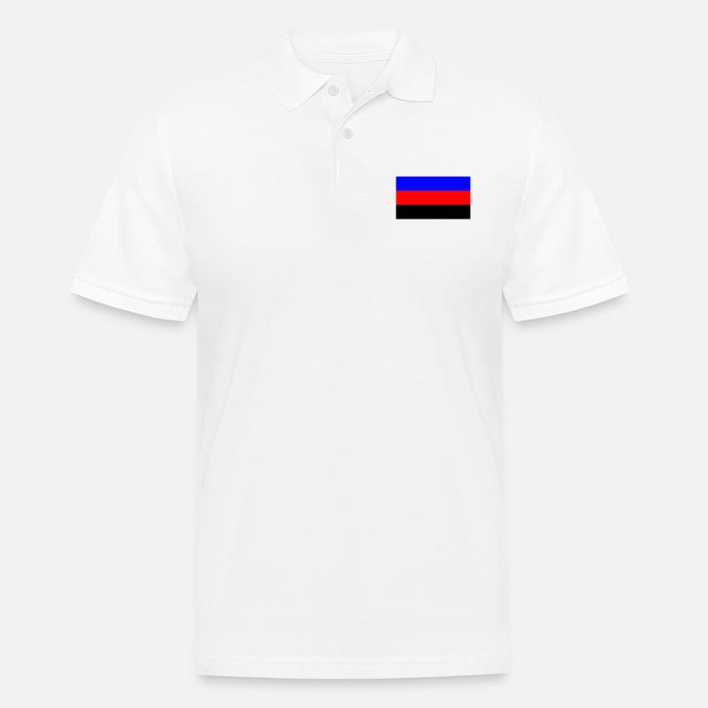 polyamor pride - Männer Poloshirt - Weiß