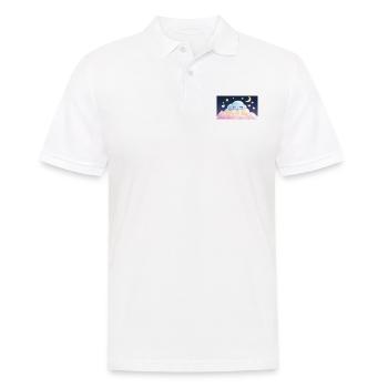 Dream Big - Männer Poloshirt - Weiß - Vorne - Kai (181cm)