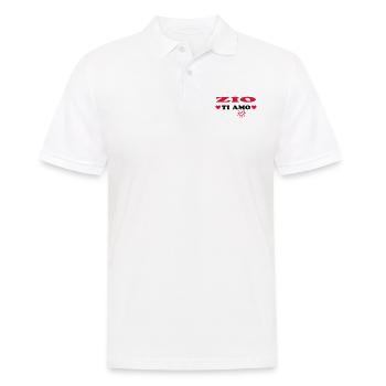 Zio ti amo - Men's Polo Shirt - white - Front - Kai (181cm)