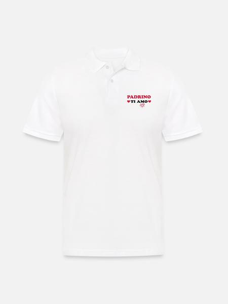Padrino ti amo - Men's Polo Shirt - white