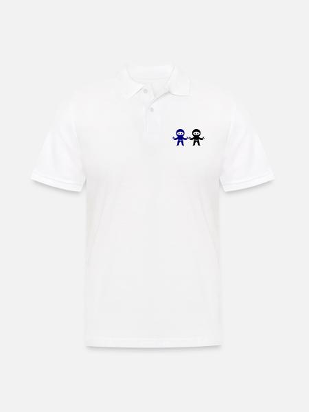 Ninjas - Polo Homme - blanc