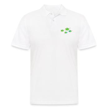 Fish Water Sea Graffiti Dessin des enfants Nature - Polo Homme - blanc - Devant - Kai (181cm)