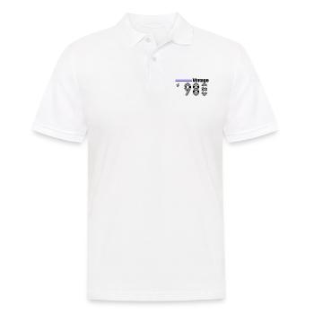 1988 - Männer Poloshirt - Weiß - Vorne - Kai (181cm)