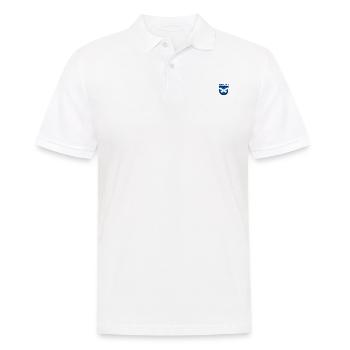 Scotland Flag Heart Scottish - Men's Polo Shirt - white - Front - Kai (181cm)