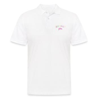 Birthday Girl - Polo Homme - blanc - Devant - Kai (181cm)