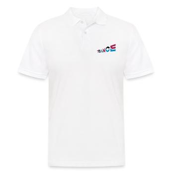 Conception de lettrage Music Trance - Polo Homme - blanc - Devant - Kai (181cm)