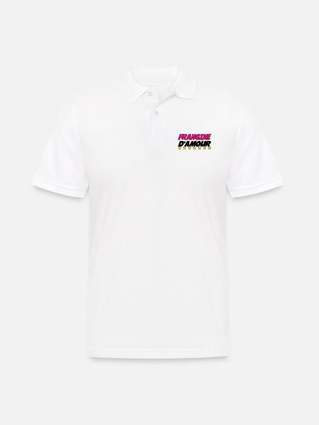 LIEBE SCHWESTER - Männer Poloshirt - Weiß