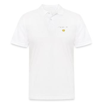 Jodelahiti for All! - Men's Polo Shirt - white - Front - Kai (181cm)
