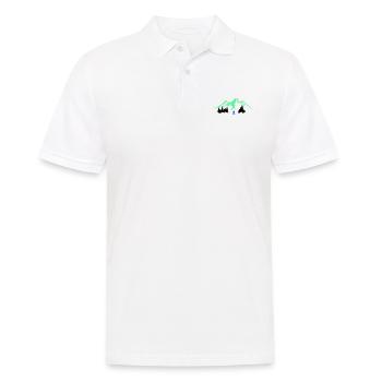 Snowboarding - Männer Poloshirt - Weiß - Vorne - Kai (181cm)