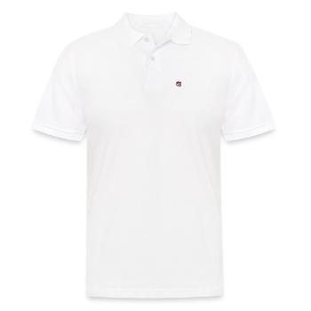Vintage I Love My Hot Girlfriend - Stay Away - Polo Homme - blanc - Devant - Kai (181cm)