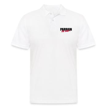 Parrain de ouf ! - Polo Homme - blanc - Devant - Kai (181cm)