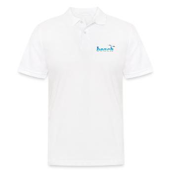 Beach 3D - Männer Poloshirt - Weiß - Vorne - Kai (181cm)