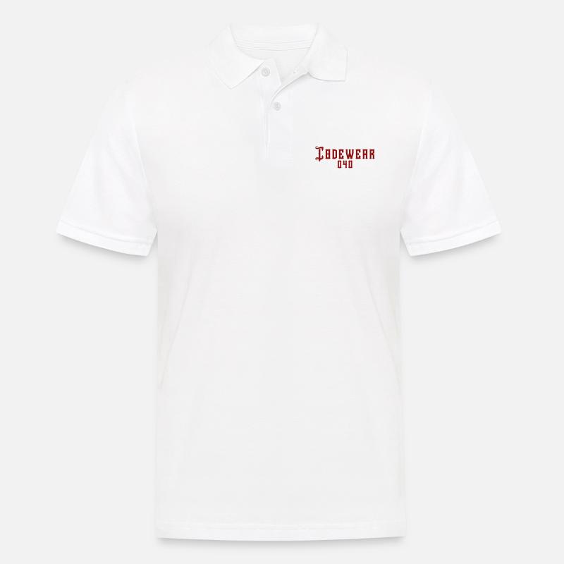Codewear 040 Hamburg - Männer Poloshirt - Weiß