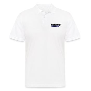 mannheim waldhof - Männer Poloshirt - Weiß - Vorne - Kai (181cm)