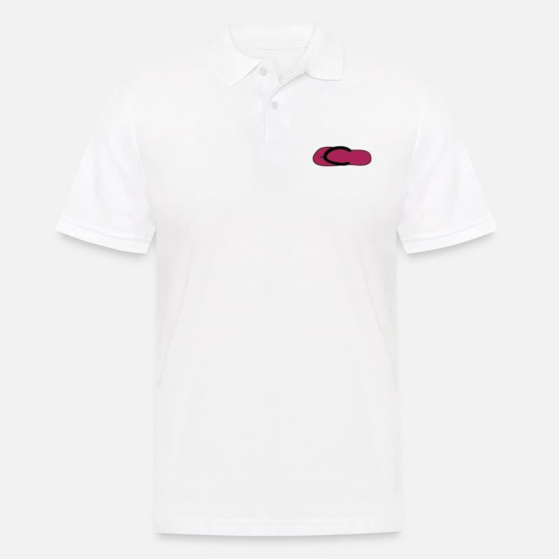 badelatsch schuhe - Männer Poloshirt - Weiß