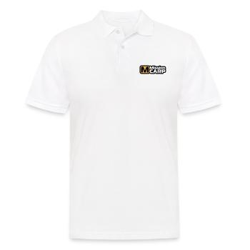 Pêche, carpe, poisson, carpe de mission - Polo Homme - blanc - Devant - Kai (181cm)