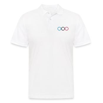 3_anneau - Polo Homme - blanc - Devant - Kai (181cm)