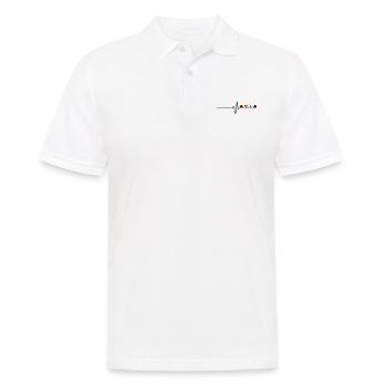 Pokerkarten - Männer Poloshirt - Weiß - Vorne - Kai (181cm)