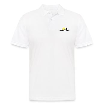 Reise - Berge Auto - Männer Poloshirt - Weiß - Vorne - Kai (181cm)